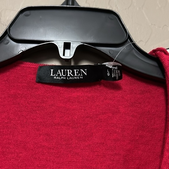 LAUREN Ralph Lauren Ruffle-Trim Jersey Sweater - Picture 7 of 8